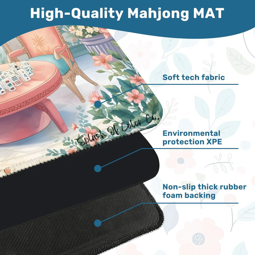 Modern Mahjong Tea Room Mini Mahjong Mat