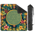 Tiki Time Infusion Tropical Mahjong Mat