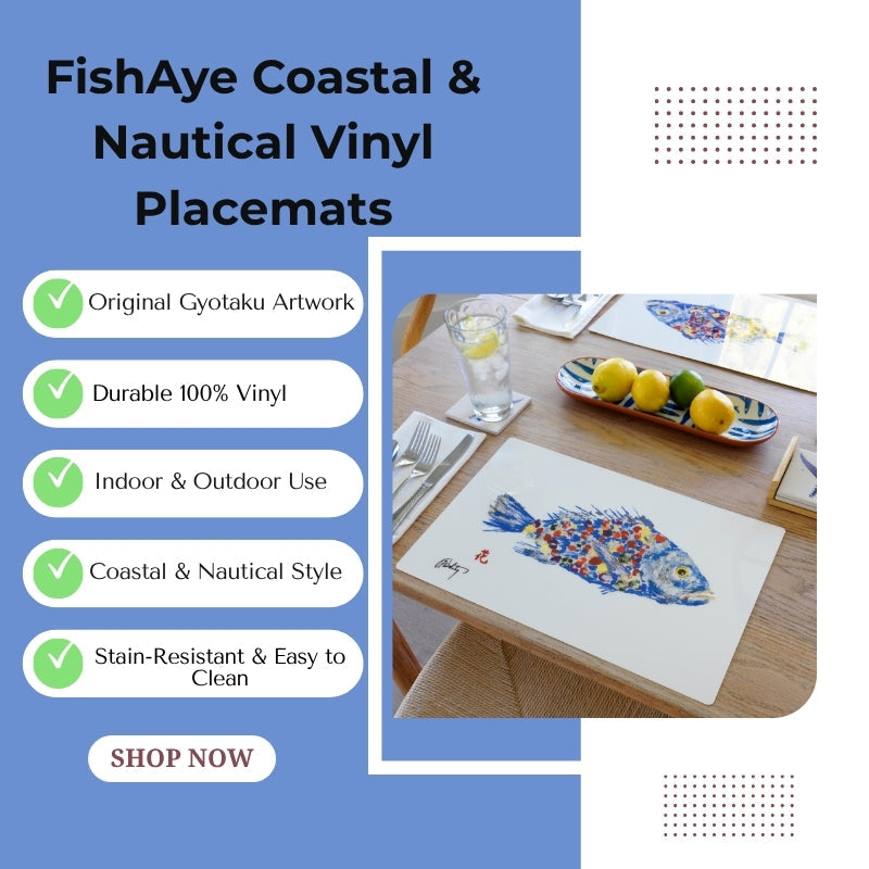 Green Lobster Placemat | Coastal
