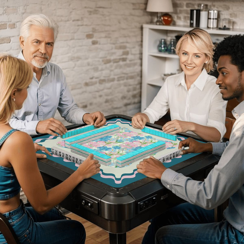 Tealara Bloom Mahjong Mat