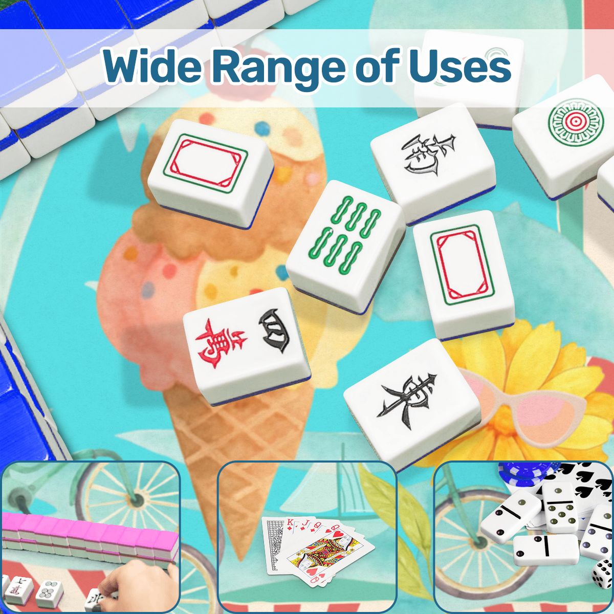 Summertime Summertime Mahjong Mat