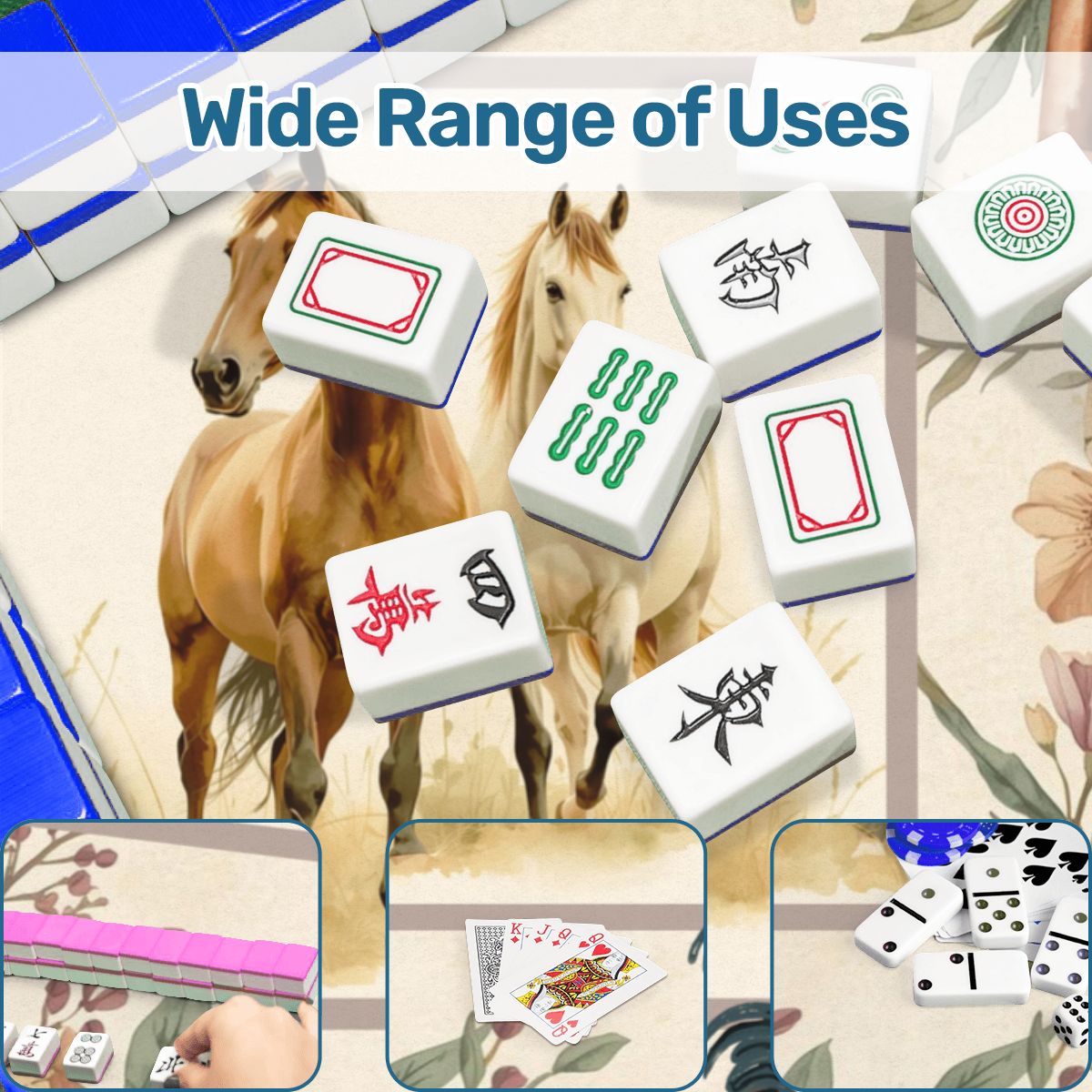 The Equestrian Mahjong Mat