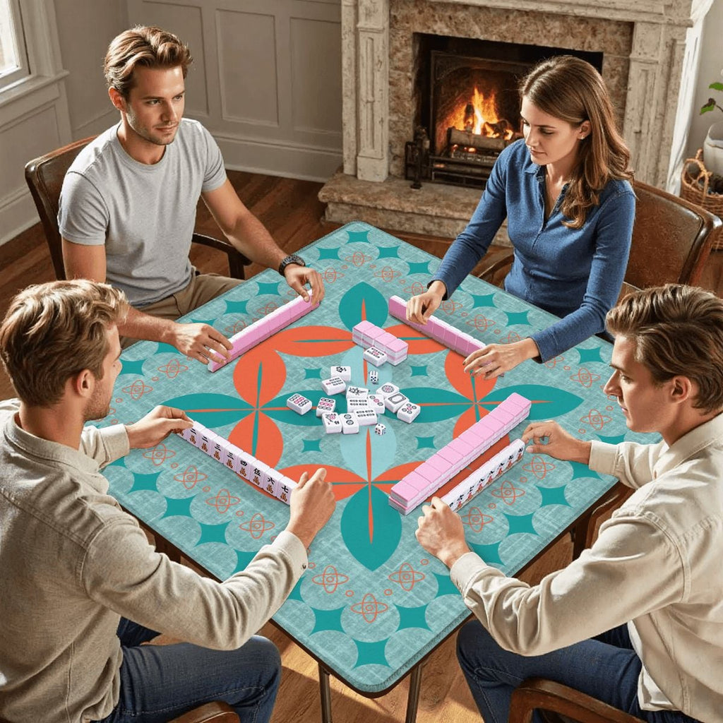 Modern Scandinavian Nord Still Mahjong Mat