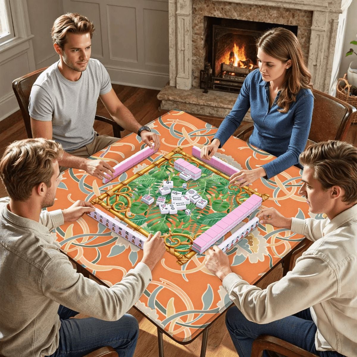 In My Golden Era Mahjong Mat