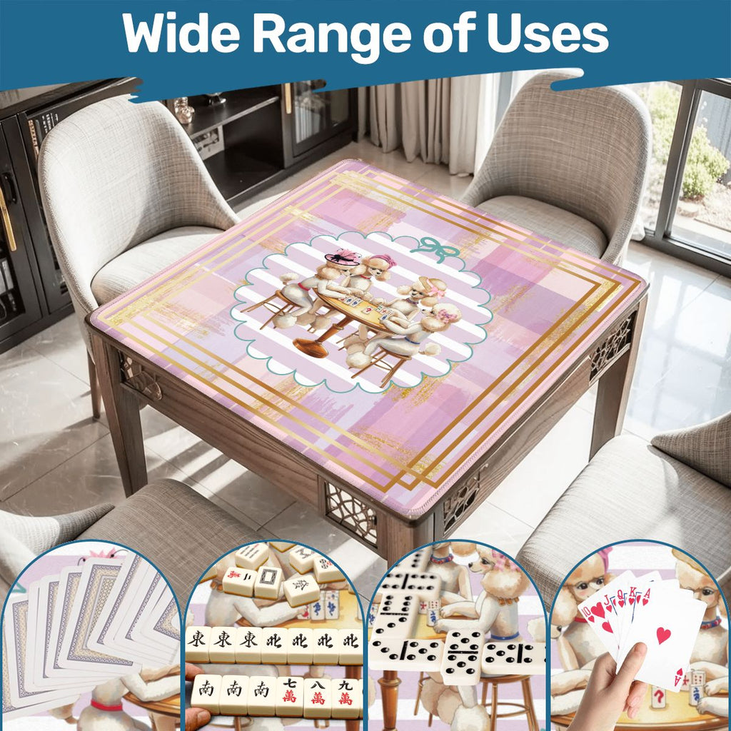Poodle Play Parlor Mahjong Mat