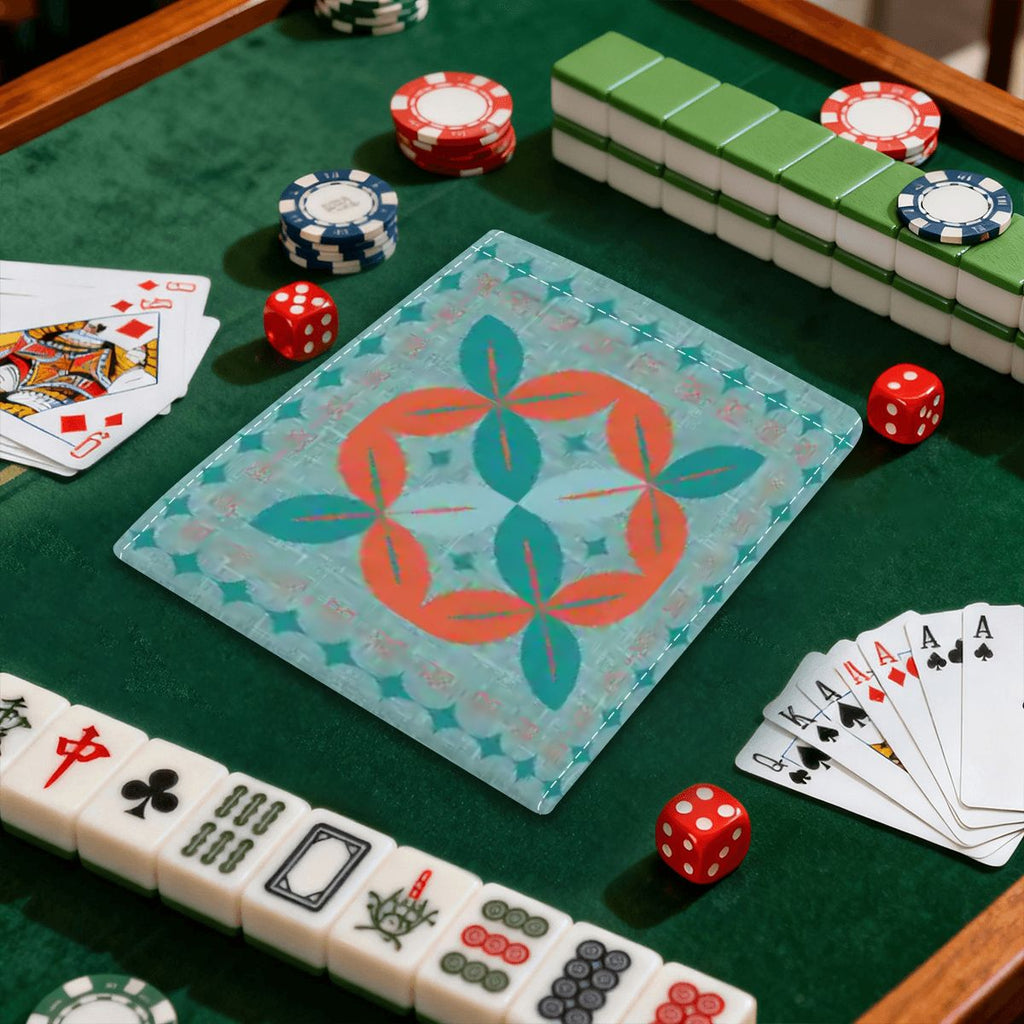 Modern Scandinavian Nord Still 4 Mahjong Card Holder with Line Finder