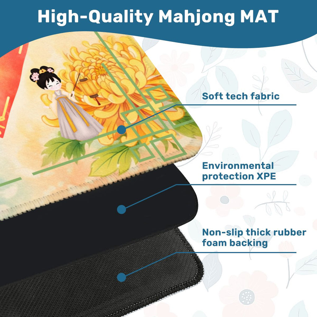 FOUR SEASONS OF FORTUNE Mahjong Mat