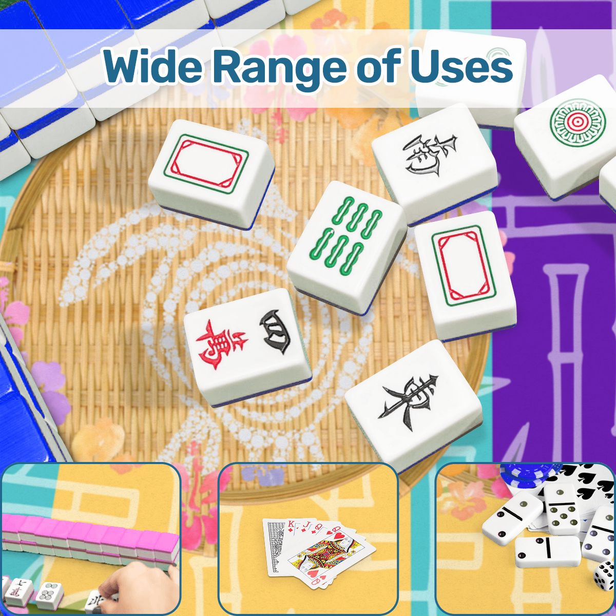 Flairing With Aloha Hawaii Mahjong Mat
