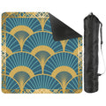 Art Deco Mahjong Mat Lady Luck’s Teal Lounge
