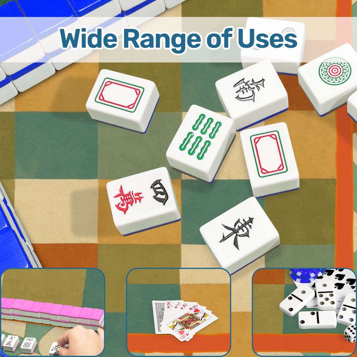 Modcentric Geometric Mahjong Mat