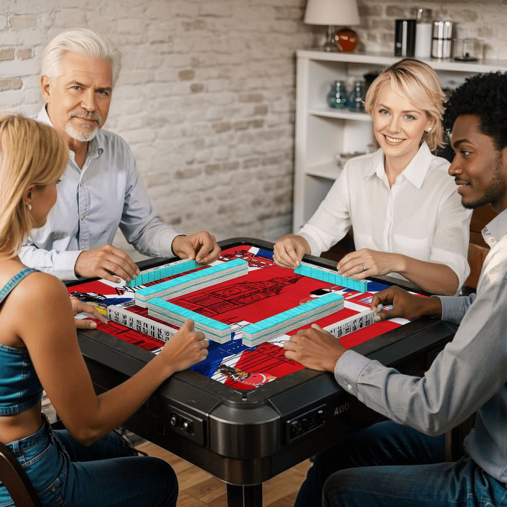 Station To Station London British Mahjong Mat
