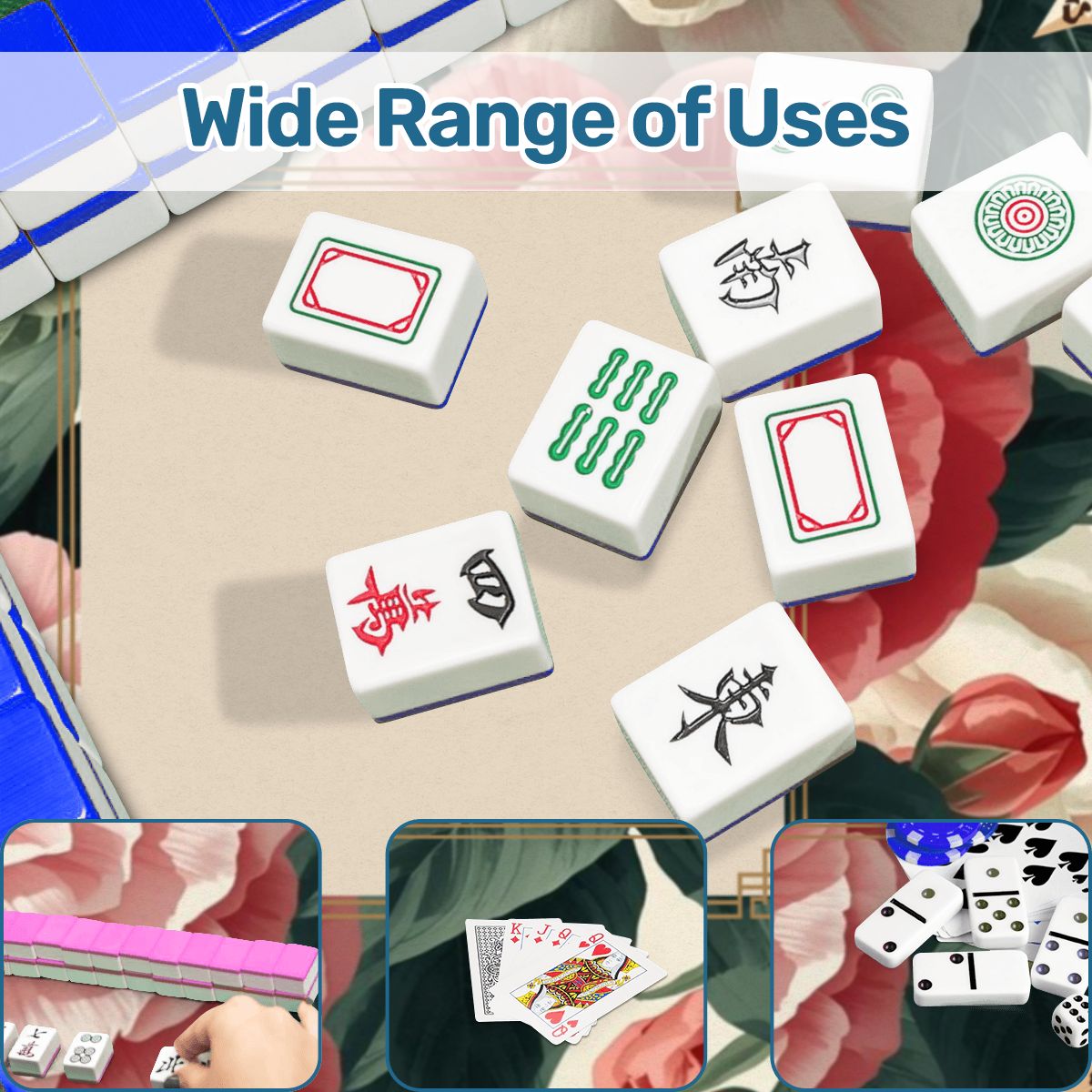 Southern Floral Camellias In Bloom Mahjong Mat