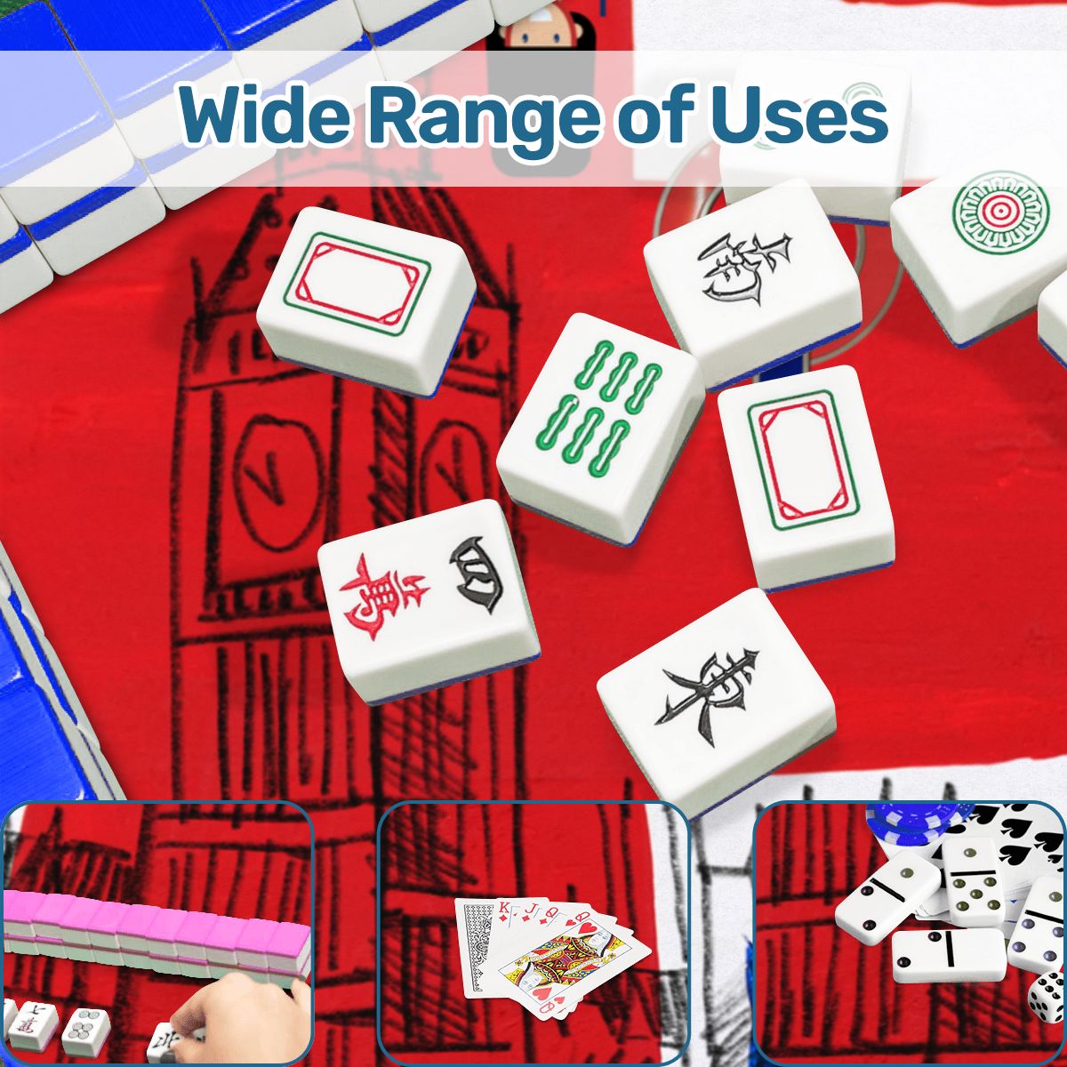London Calling Station To Station Black Cab Mahjong Mat