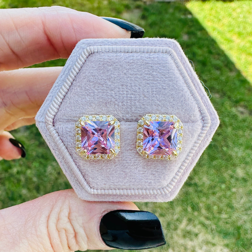 Rosalie Halo Studs
