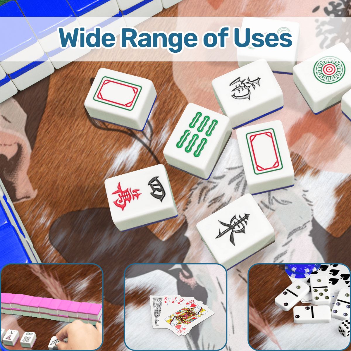 Ole Bessie Rustic Cowgirl Mahjong Mat