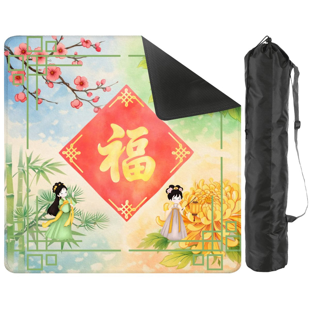 FOUR SEASONS OF FORTUNE Mahjong Mat