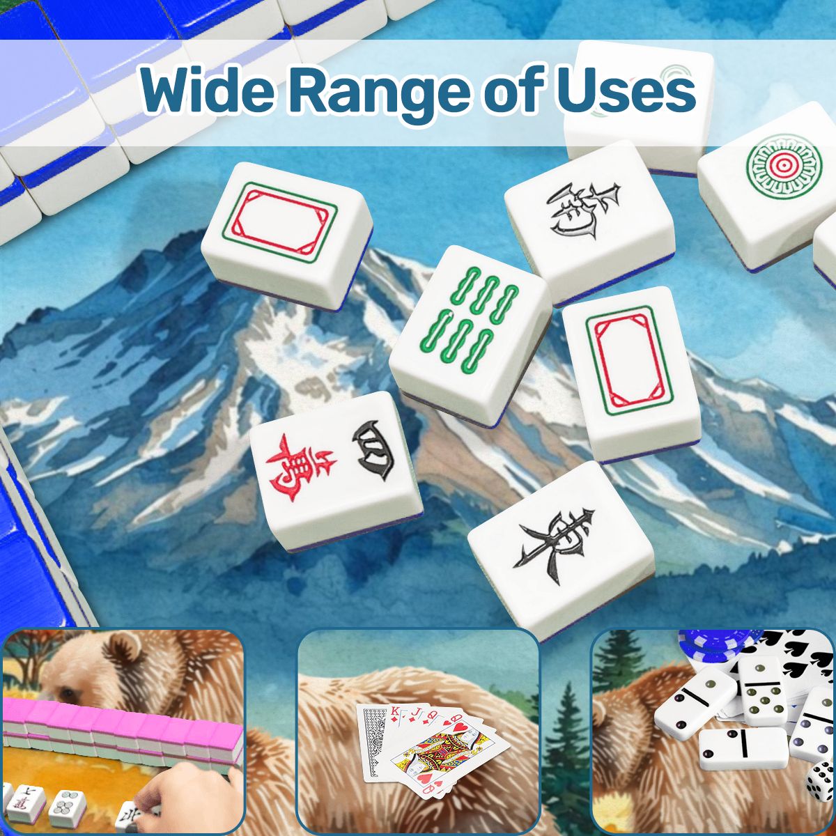 Montana Big Sky Country Mahjong Mat