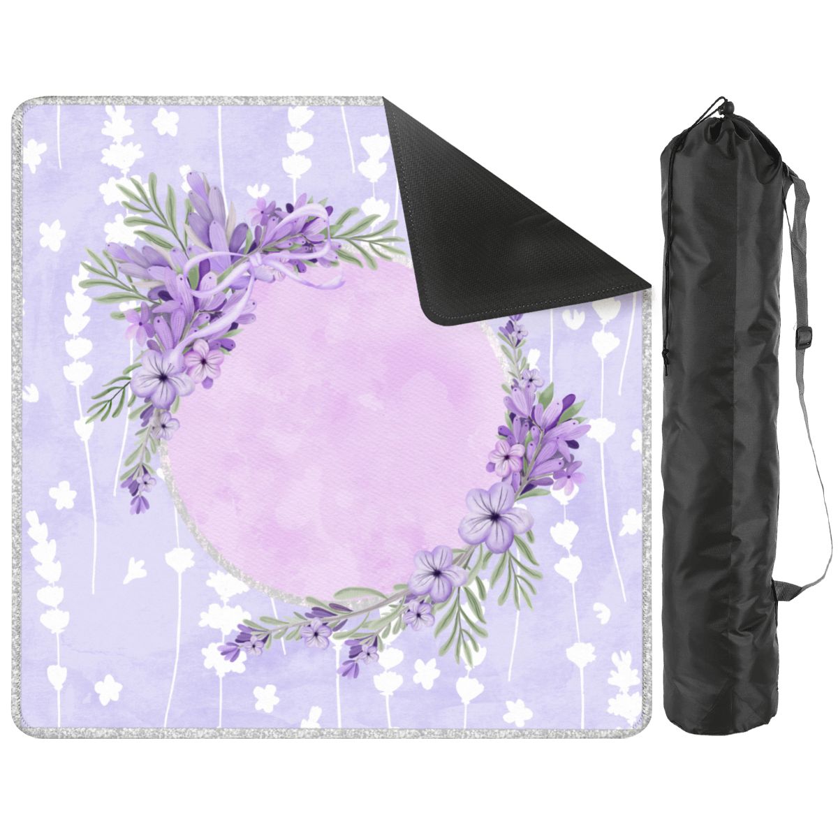 Lovely Lilac, Pale Pastel Purple Mahjong Mat