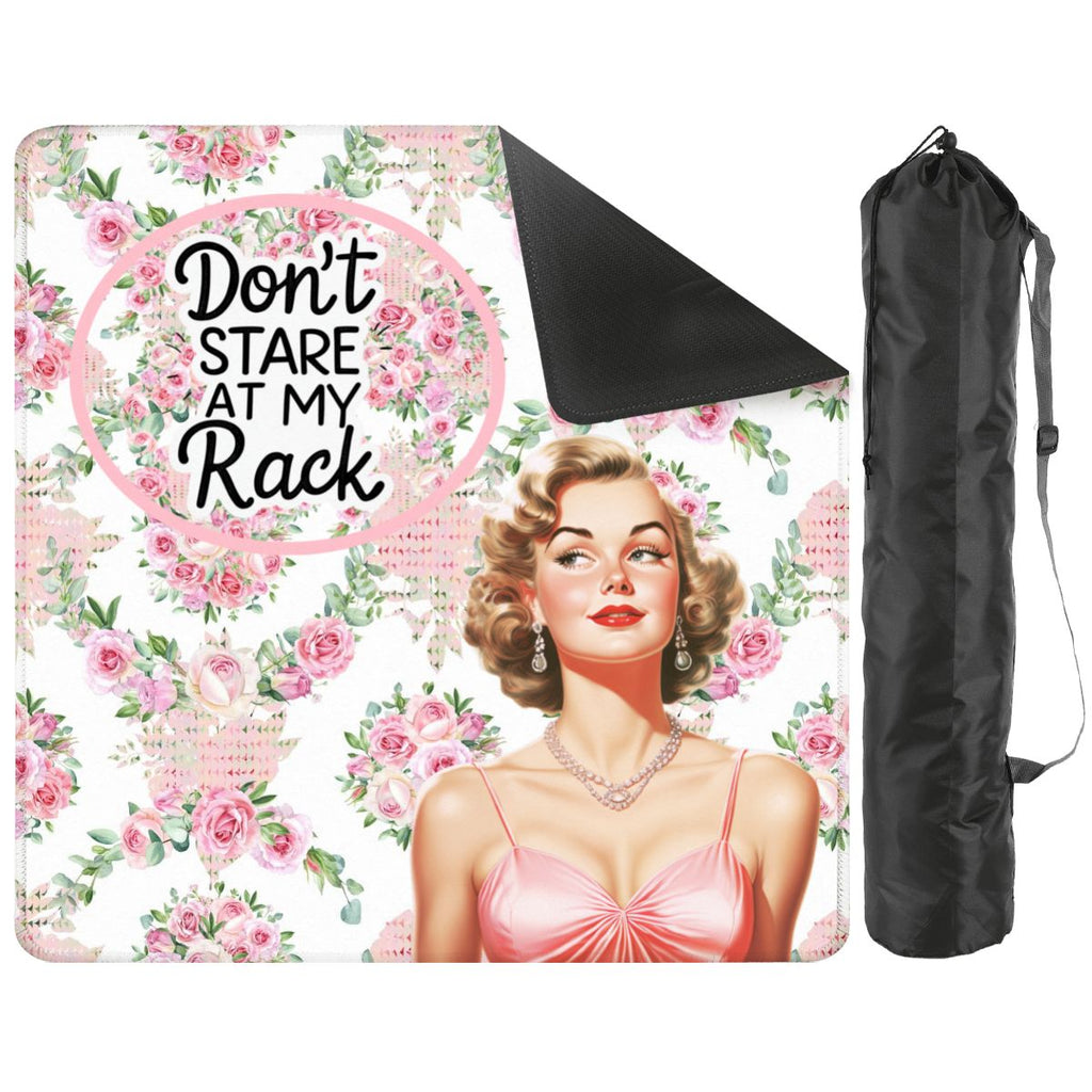 Funny Mahjong Mat, Don't Stare At My Rack