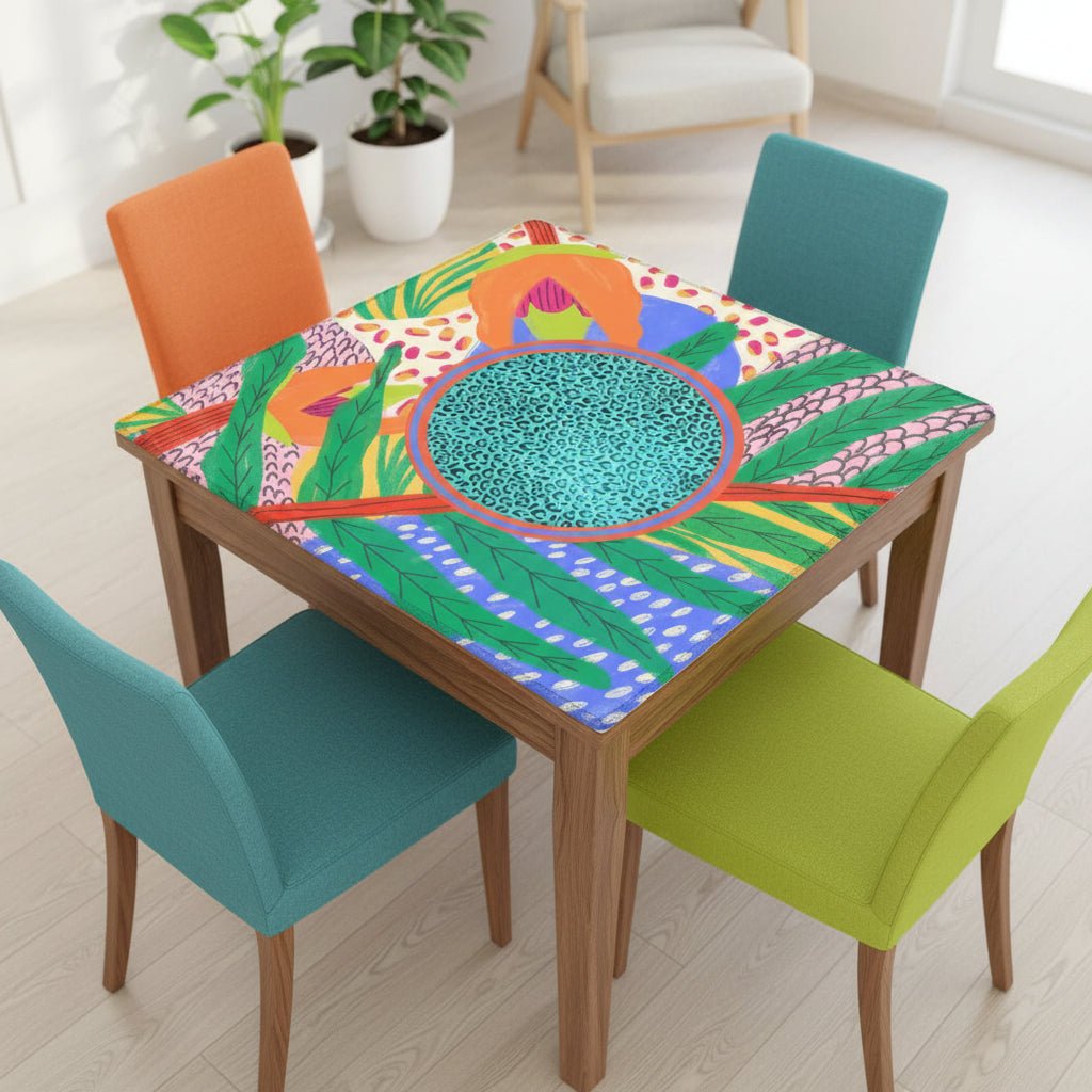 Caribbean Lagoon Mahjong Mat