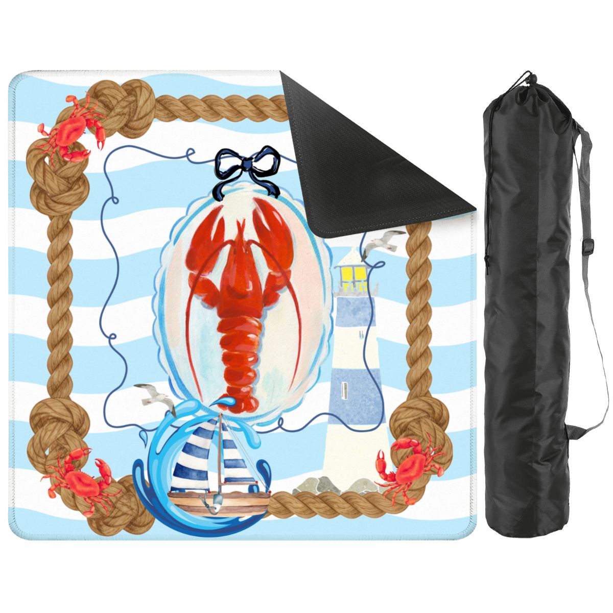 New England Nautical Mahjong Mat