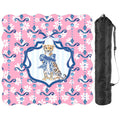 Charleston Cheetah Dainty Pink Scalloped Mahjong