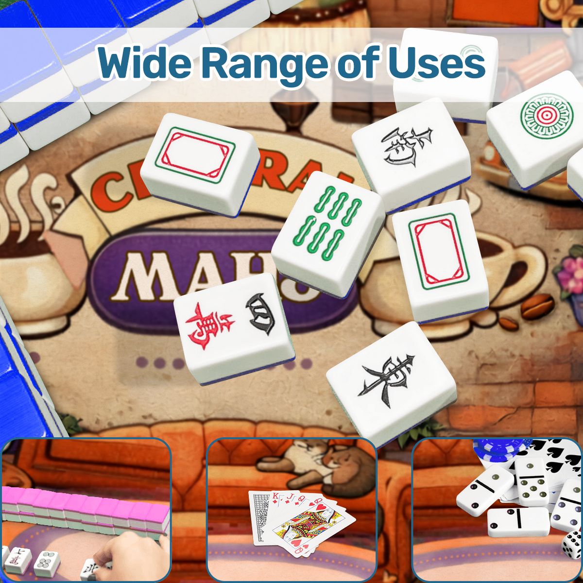 Mahj at the Perk Mahjong Mat