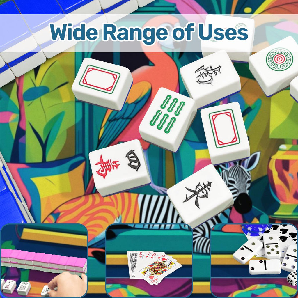 Wild Thang Animal Safari Mahjong Mat
