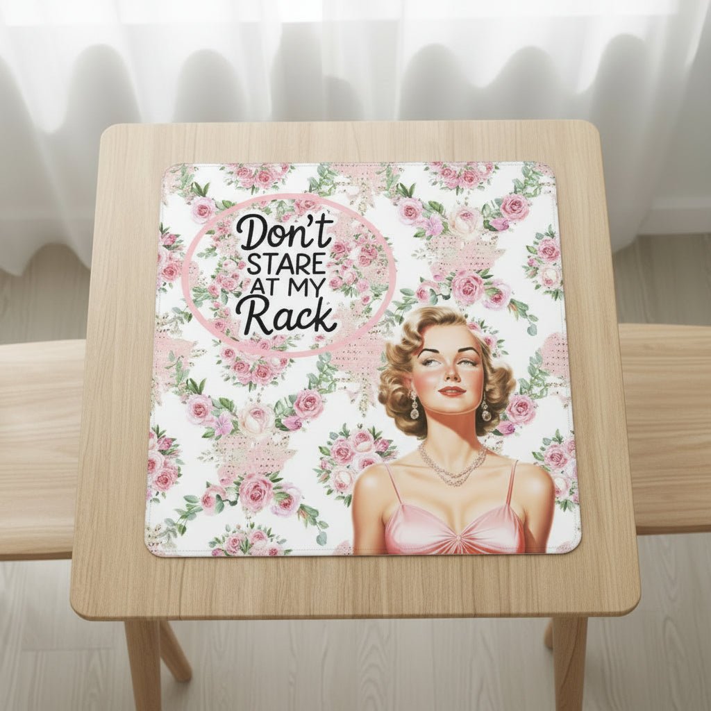 Funny Mahjong Mat, Don't Stare At My Rack