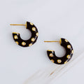 Jeweled Hoop Earrings for Casual Wear - Stunning & Versatile
