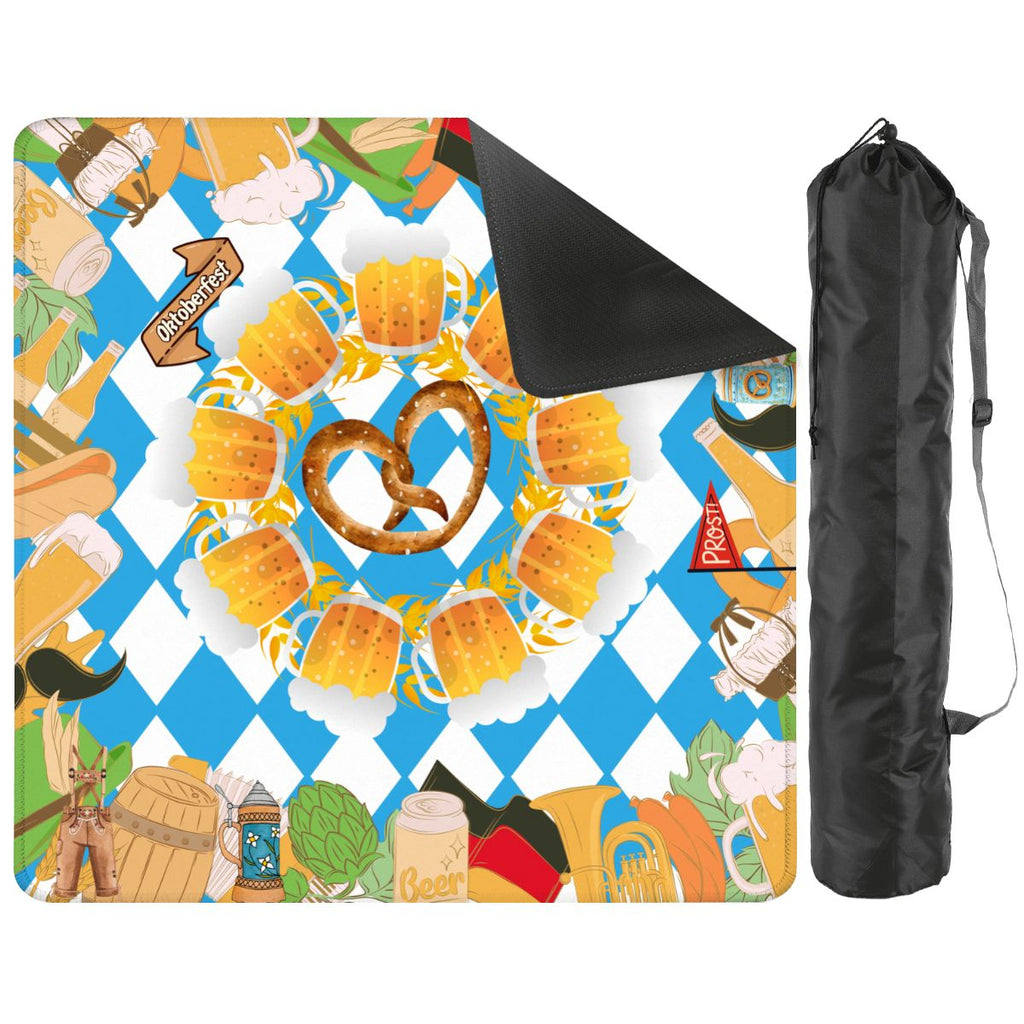 Pretzels, Pungs & Pilsner Oktoberfest Mahjong Mat
