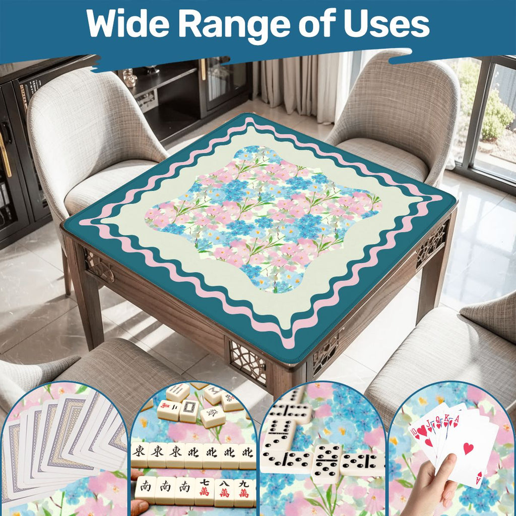 Tealara Bloom Mahjong Mat