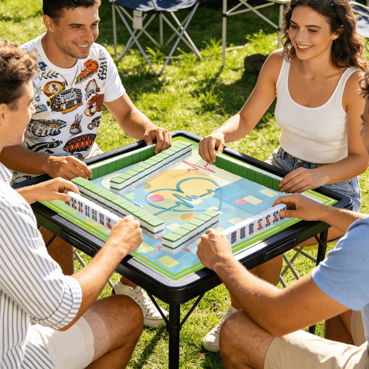Healthcare Hero Mini Travel Mahjong Mat