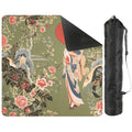 Japanese Floral Geisha Girl Mahjong Mat