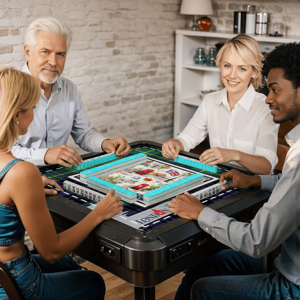 Streets of London Mahjong Mat