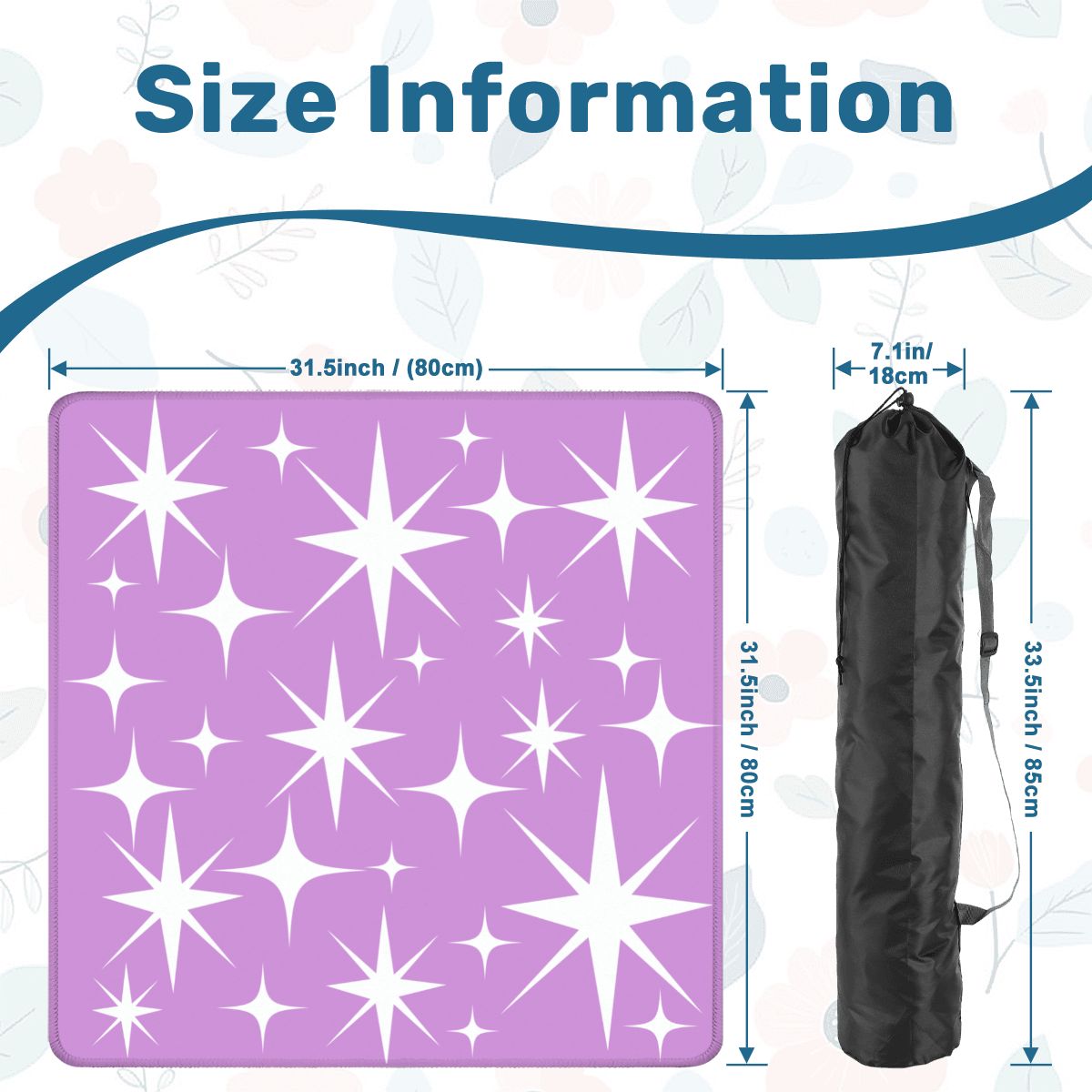Lush Lavendar Starbrite Mahjong Mat