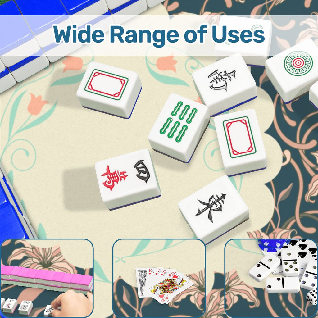 Art Deco Floral Nouveau Design Mahjong Mat