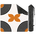 Calm Before Clack Modern Minimalist Geometric Designed Mahjong Mat