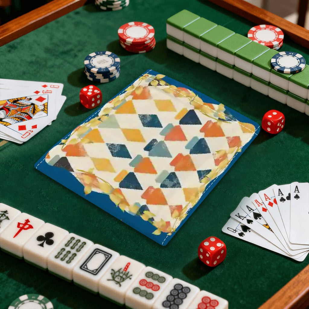 Modern Mazel 4 Mahjong Card Holder with Line Finder