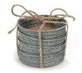 Mason Jar Lid Coasters – Set of 4