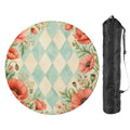 Harlequin Romance Poppy Play Round Mahjong Mat