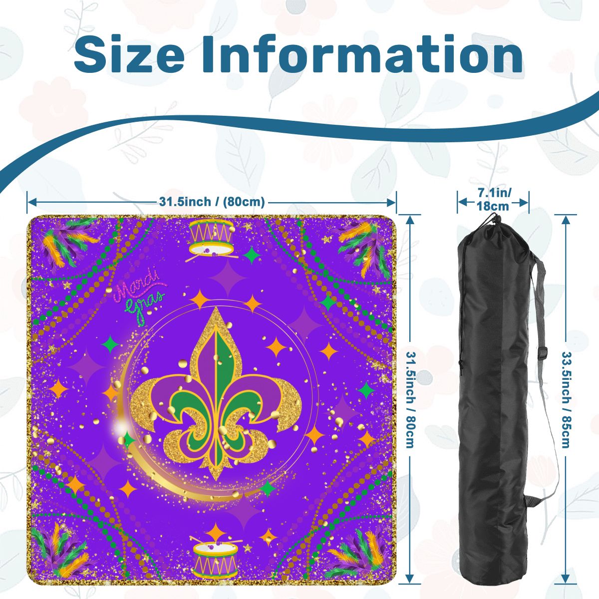 Mardi Gras Mahjong On Bourbon Street Carnival Glitz Mahjong Mat