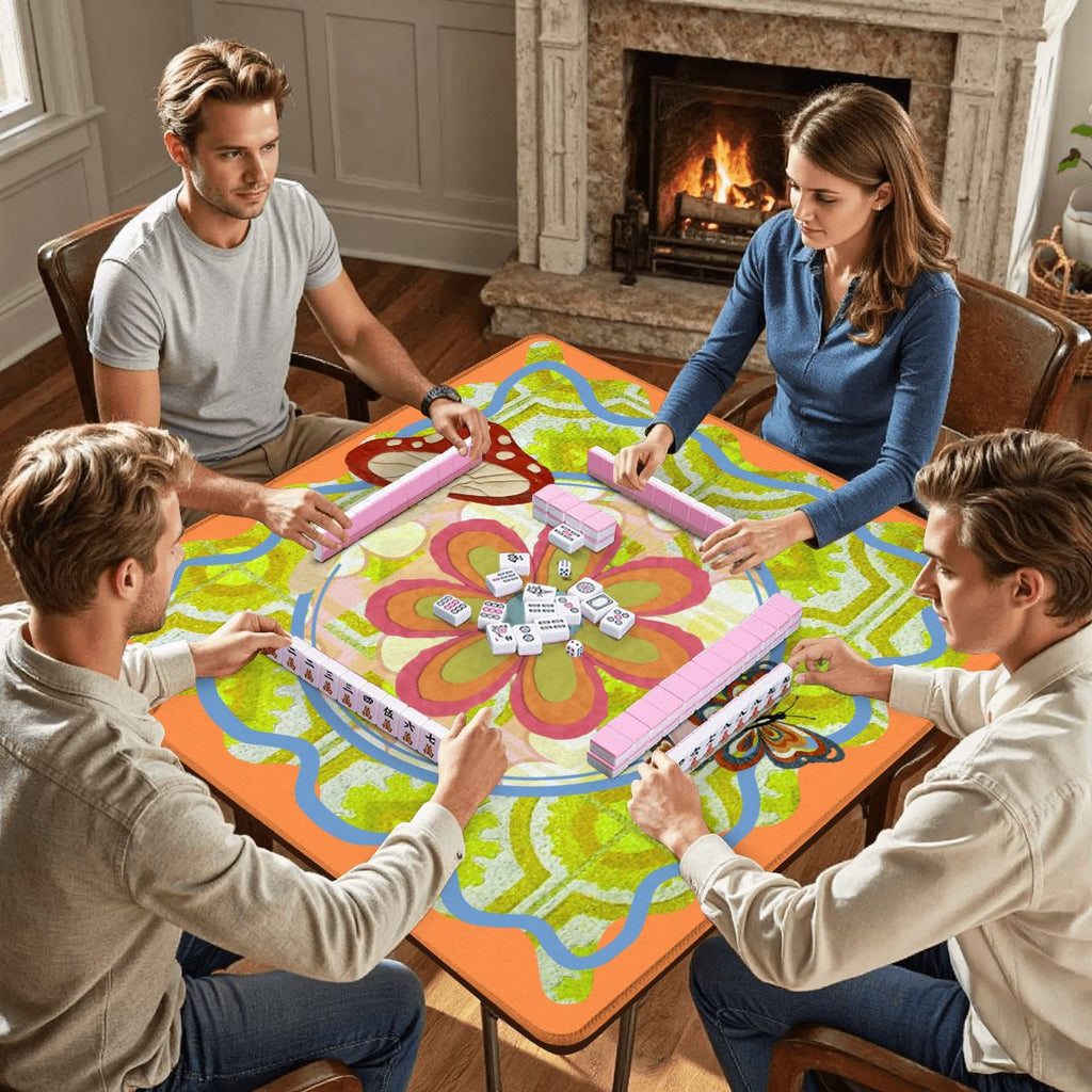 Granny’s Happy Shroom Zoom Mahjong Mat