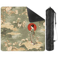 Giesha Girl Japanese Floral Mahjong Mat
