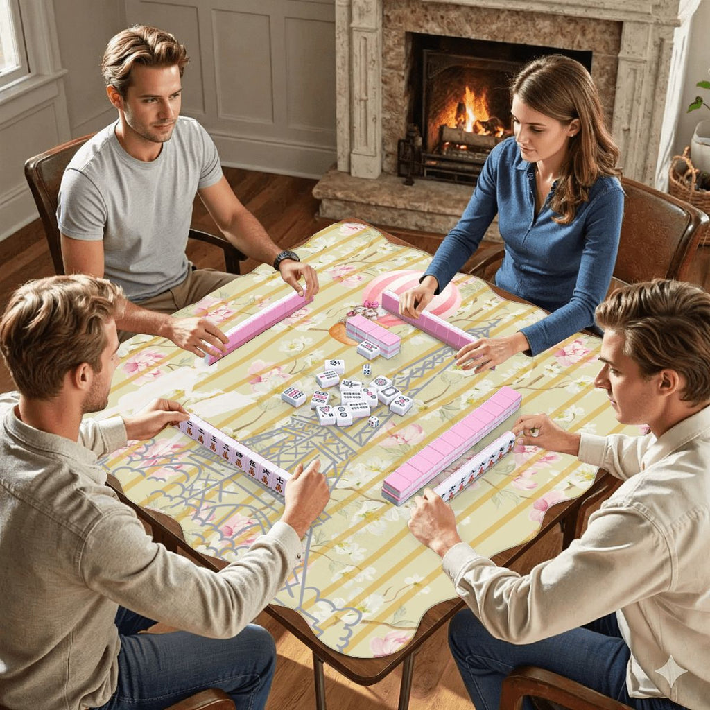 The French Connection Scalloped Mahjong Mat