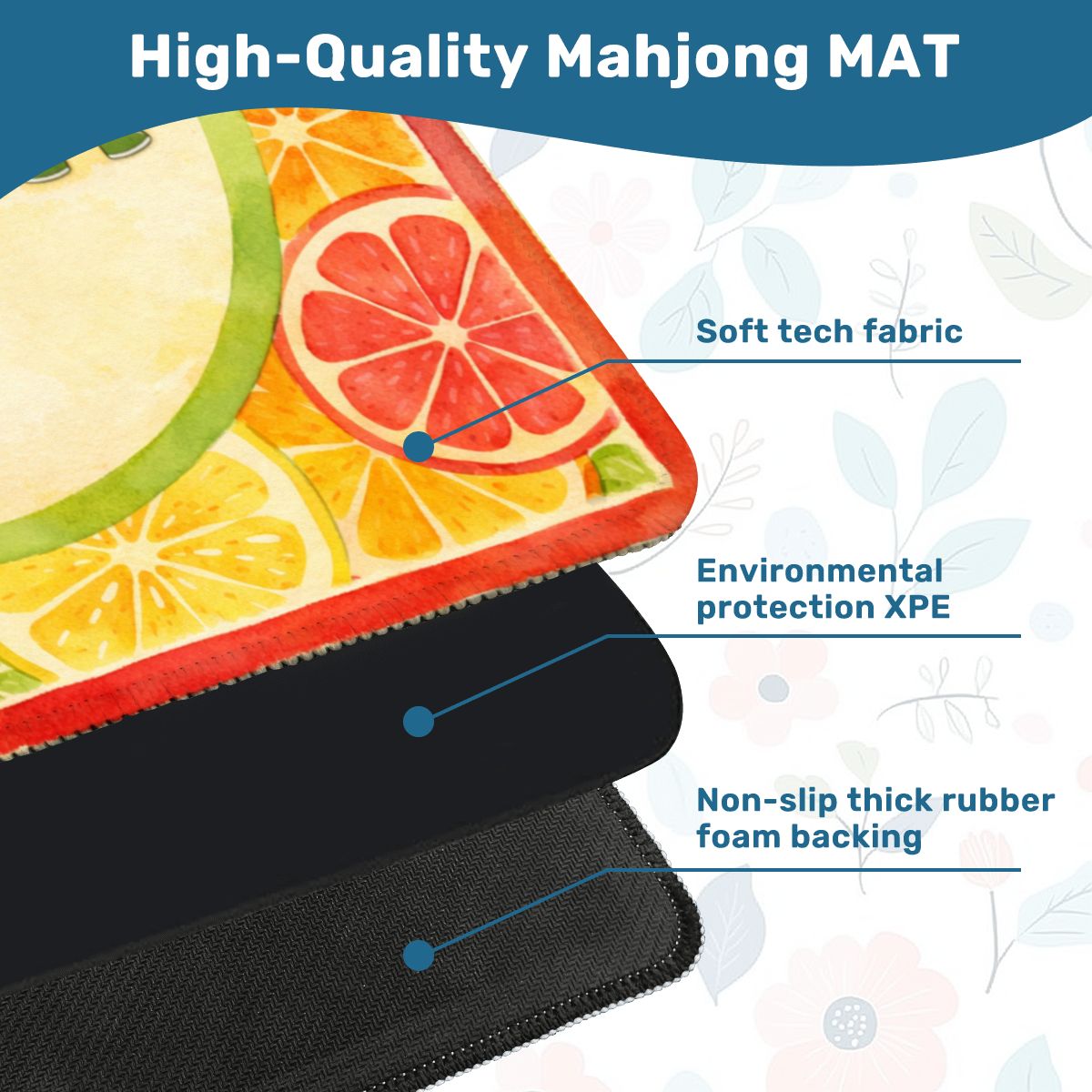 The Charleston Happy Play Mini Mahjong Mat