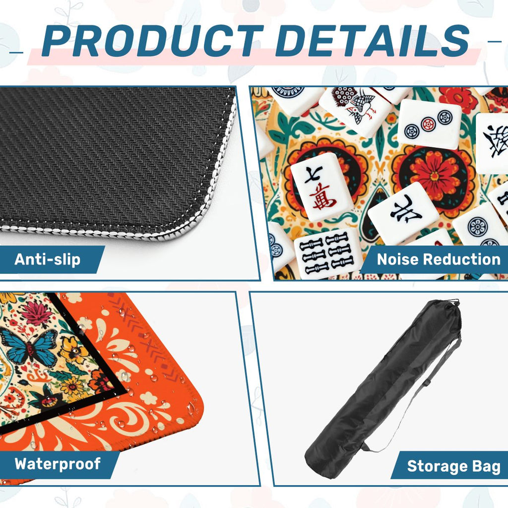 Day Of The Dead Mahjong Mat