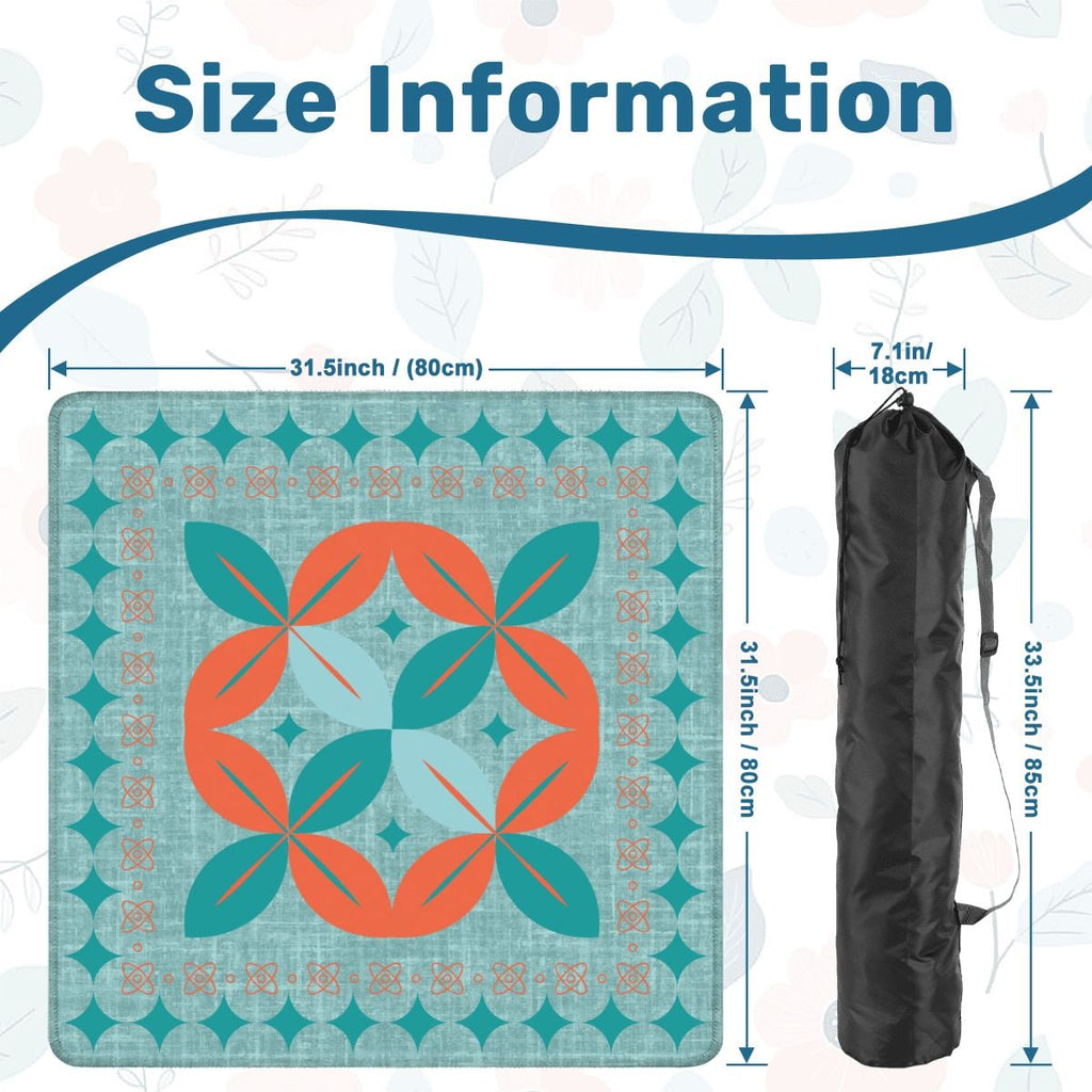 Modern Scandinavian Nord Still Mahjong Mat