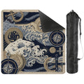 Where The Wind Blows, Faux Needlepoint Nautical Mahjong Mat