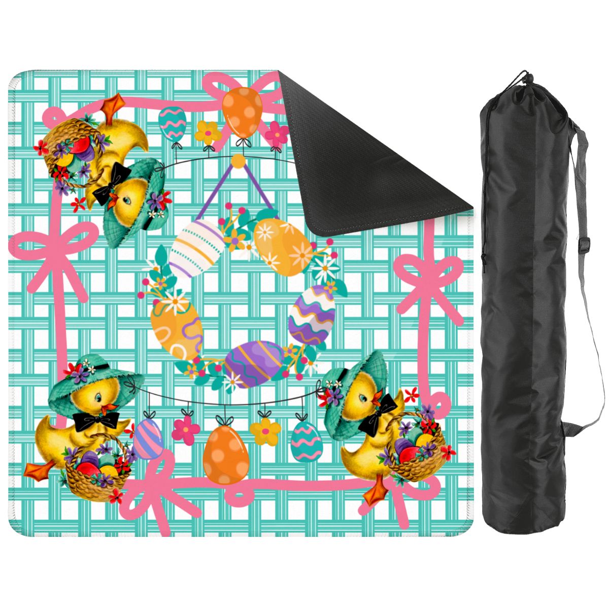 Chuckling Chics Springtime Mahjong Mat